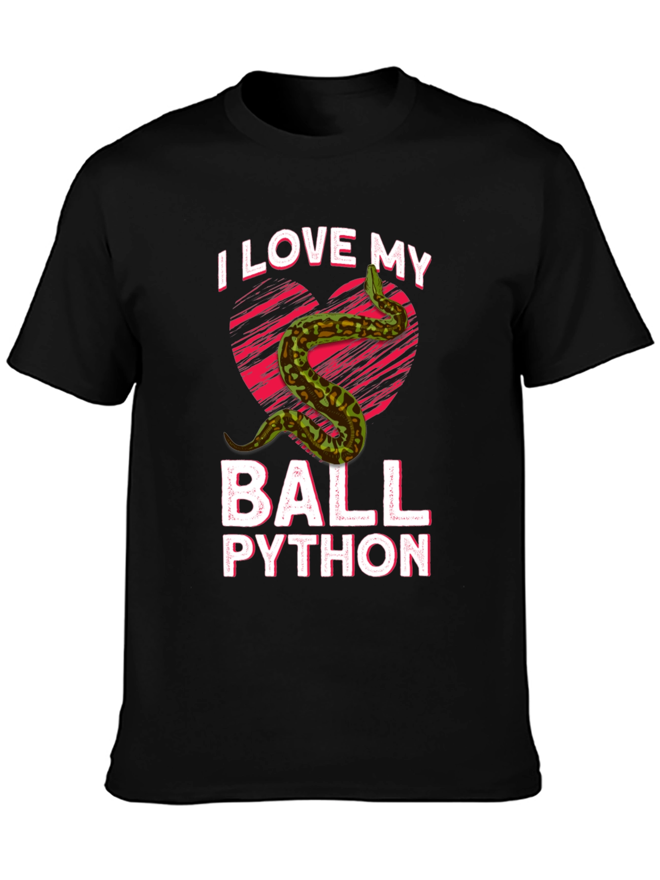 I Love My Ball Python T-Shirt