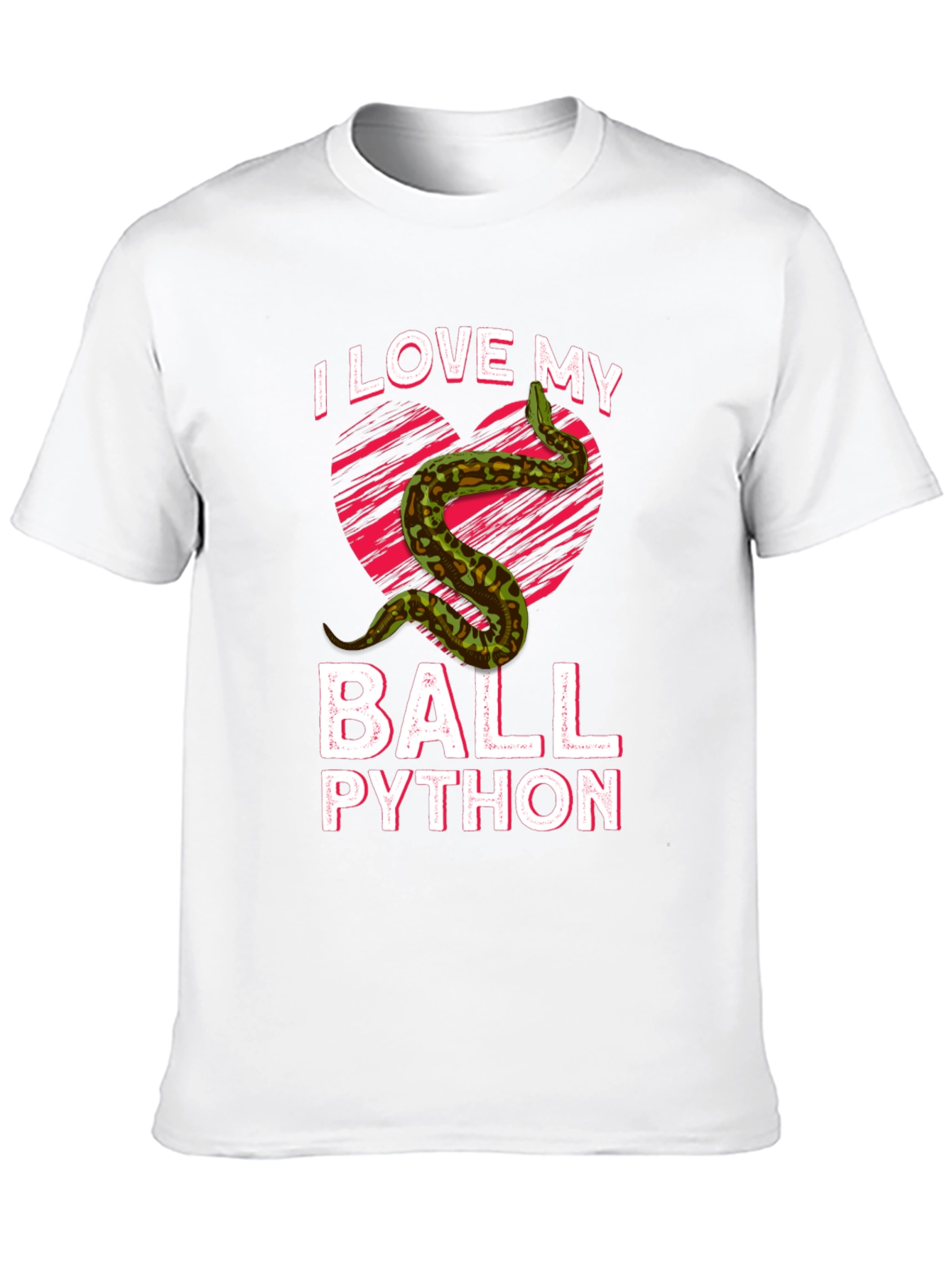 I Love My Ball Python T-Shirt