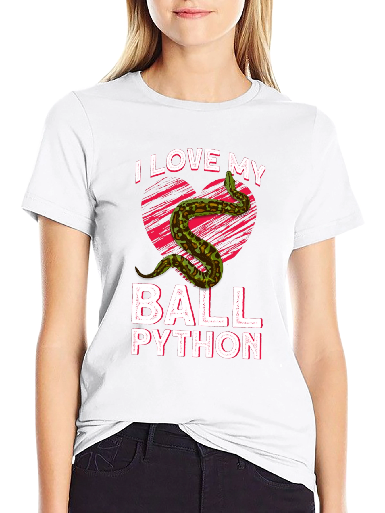 I Love My Ball Python T-Shirt