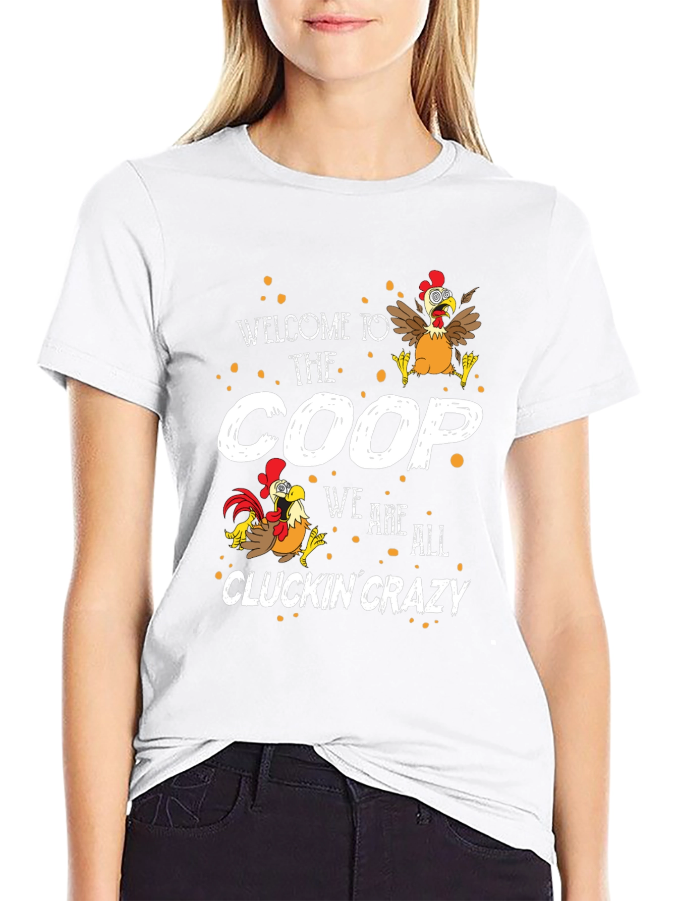 Welcome to the Coop Funny Chicken T-Shirt