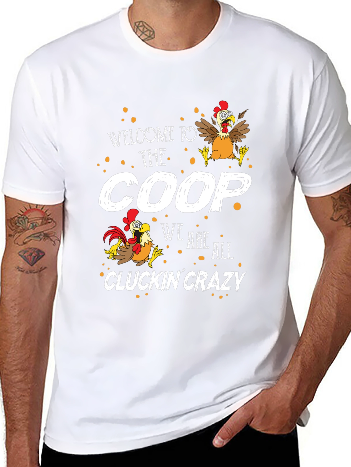 Welcome to the Coop Funny Chicken T-Shirt