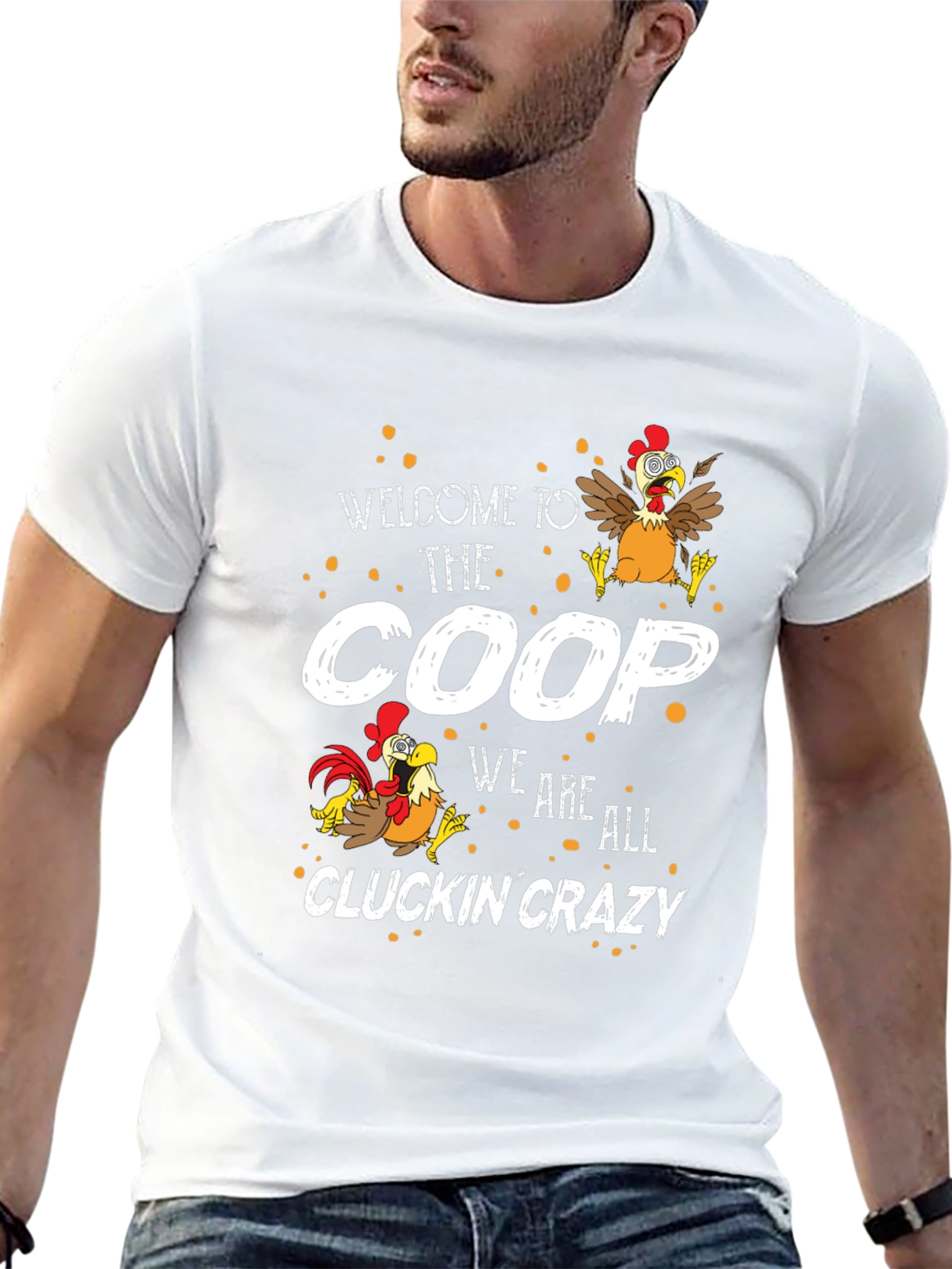 Welcome to the Coop Funny Chicken T-Shirt