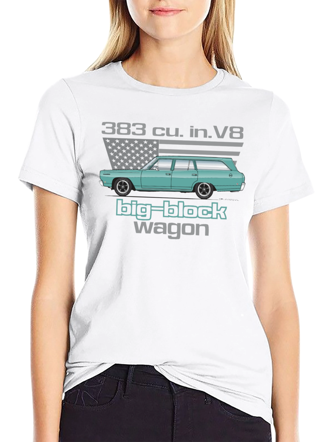 383 Big Block Wagon T-Shirt