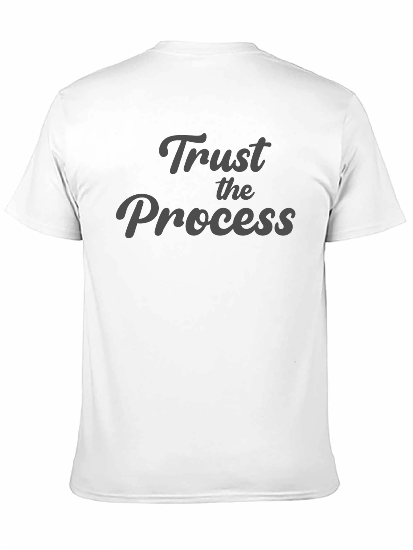 Trust the Process Graphic Tee - Black