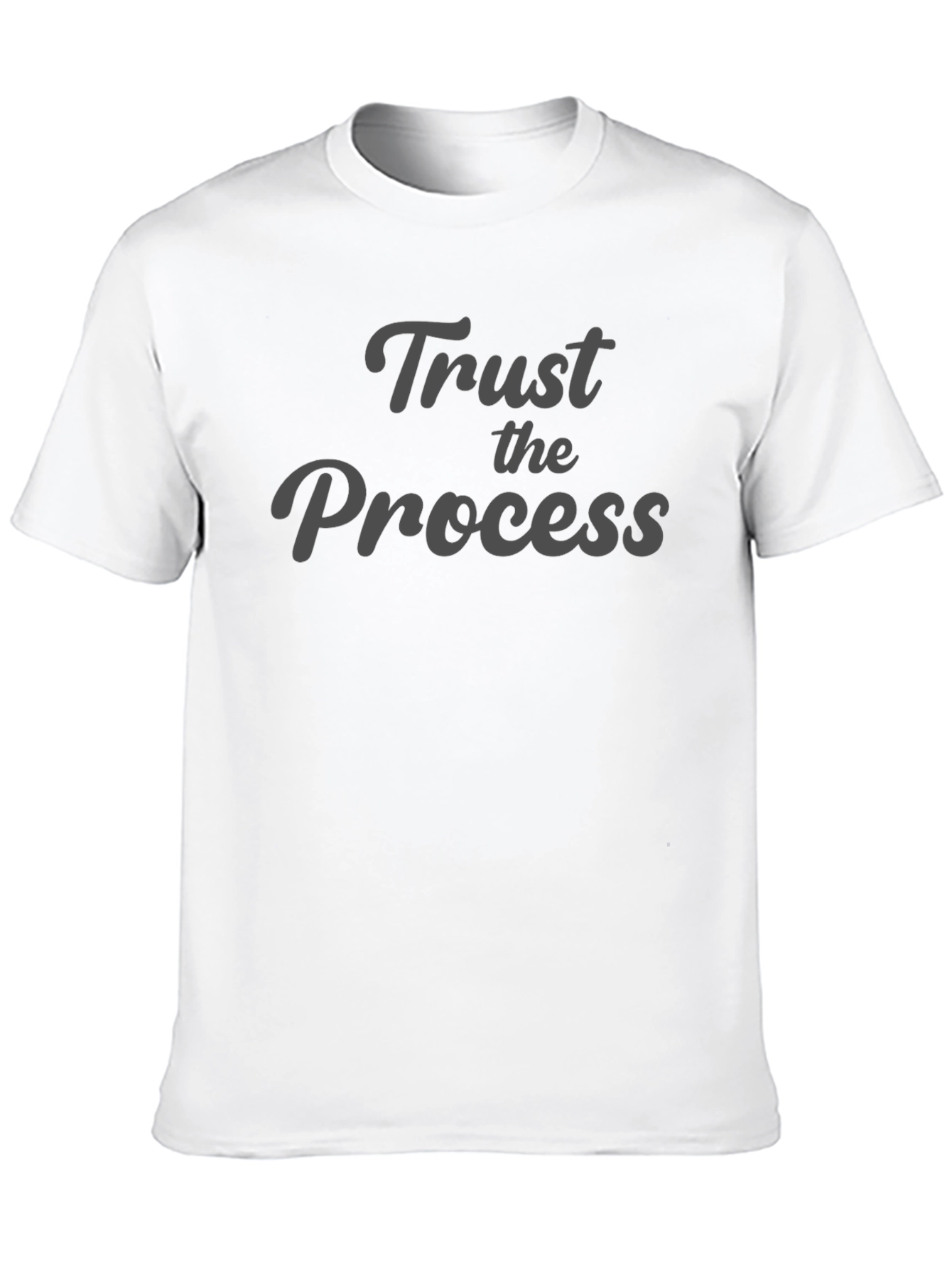Trust the Process Graphic Tee - Black