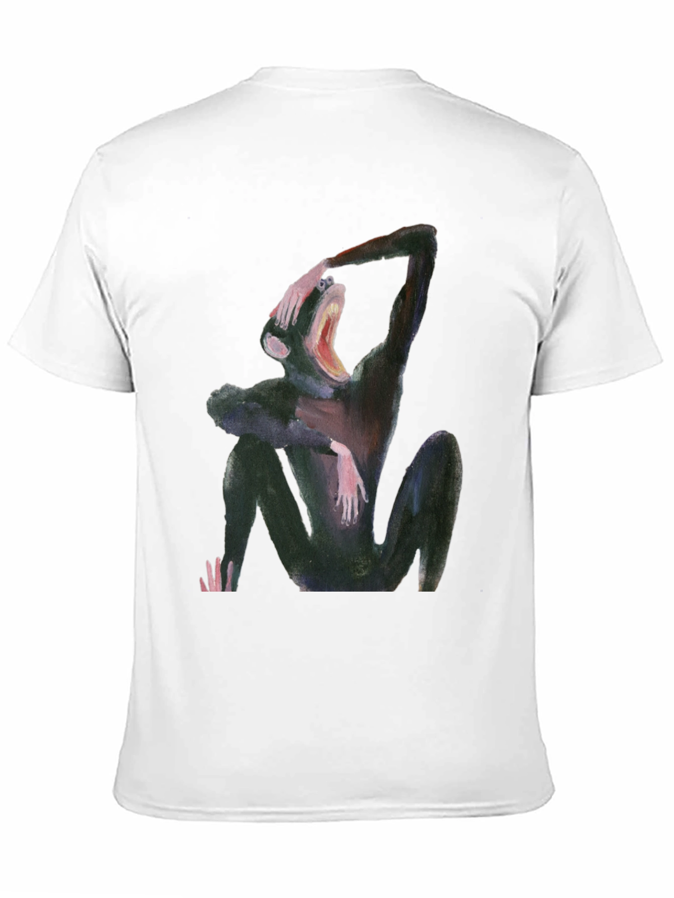 Monkey Graphic T-Shirt - Unique Artistic Design