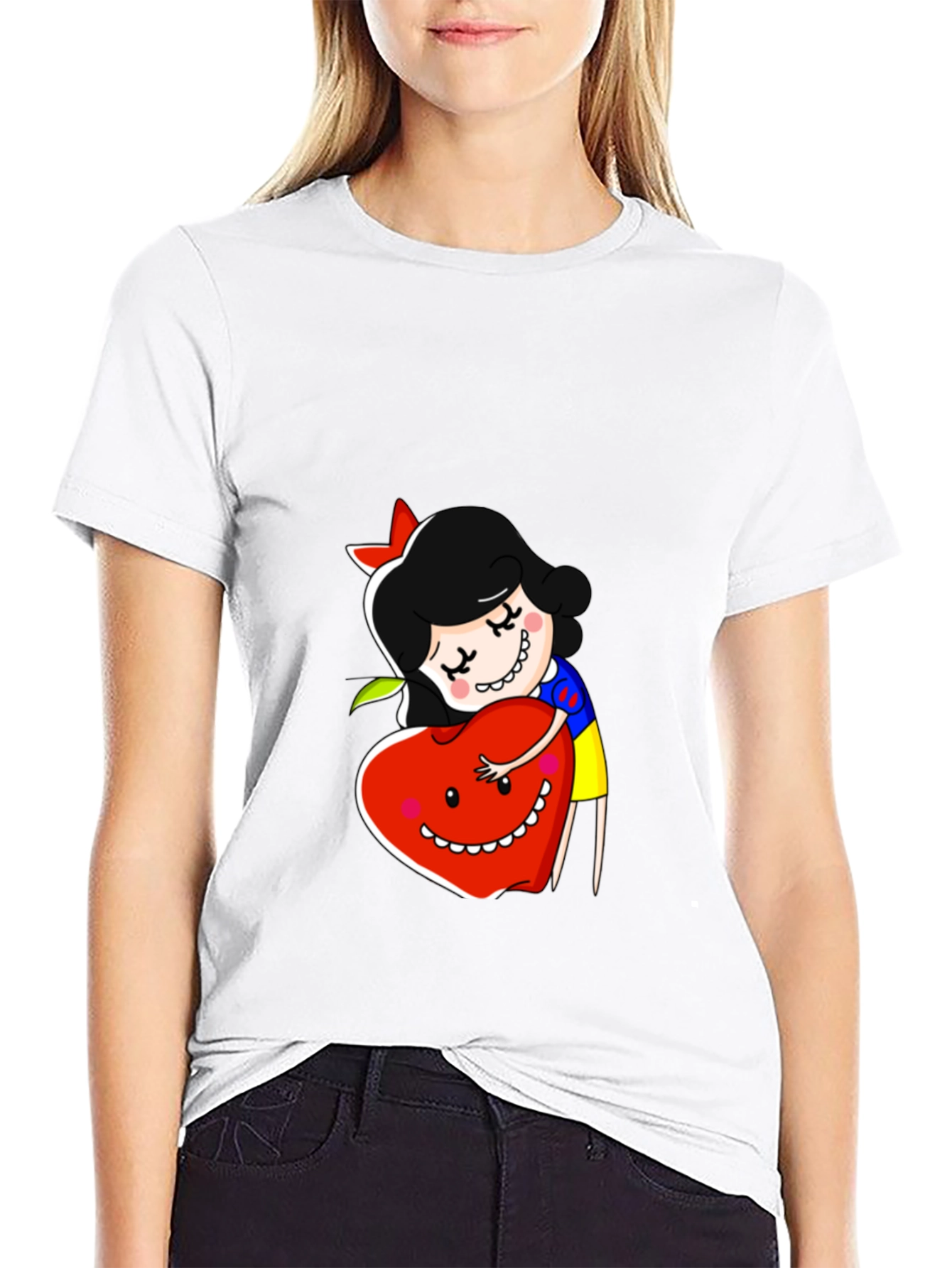 Snow White Apple Hug T-Shirt