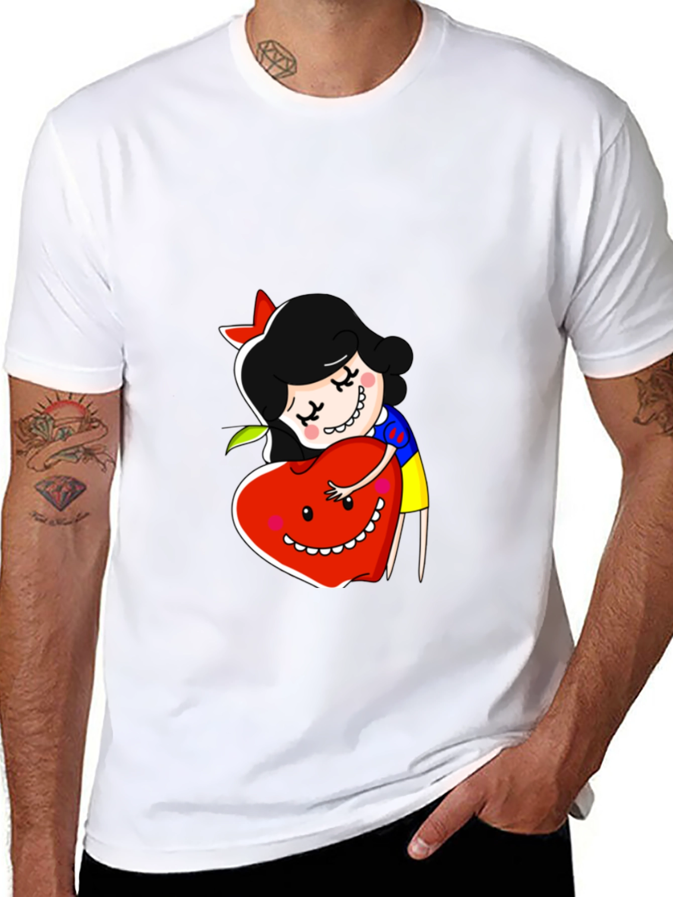 Snow White Apple Hug T-Shirt