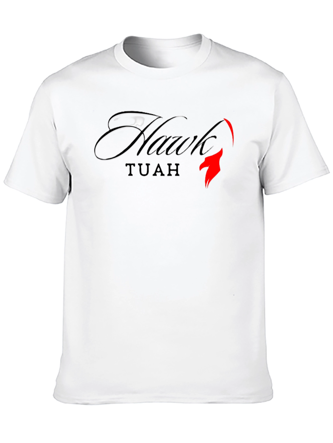 Hawk TUAH Black Graphic Tee - Mens Style