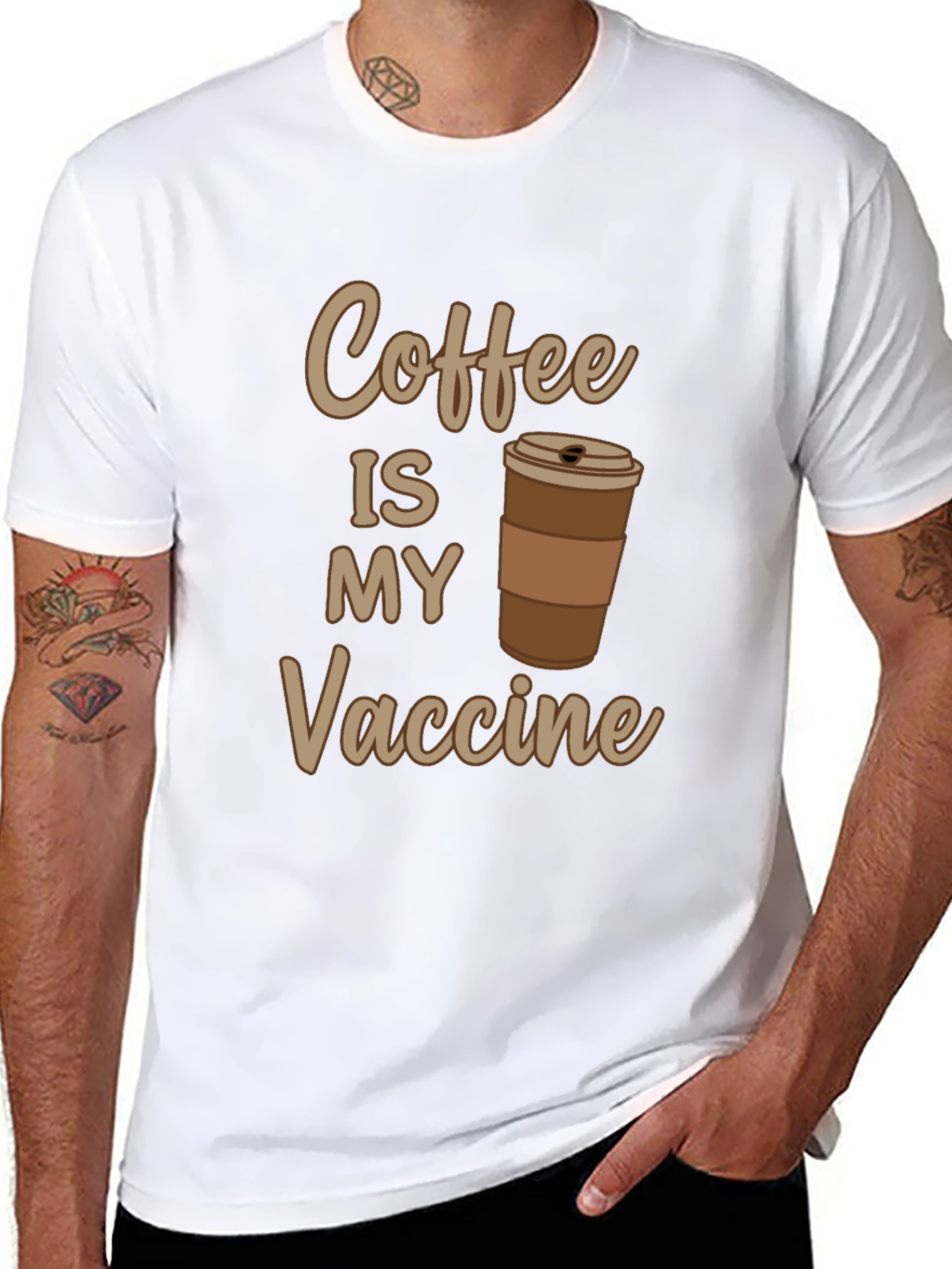 Coffee Is My Vaccine T-Shirt