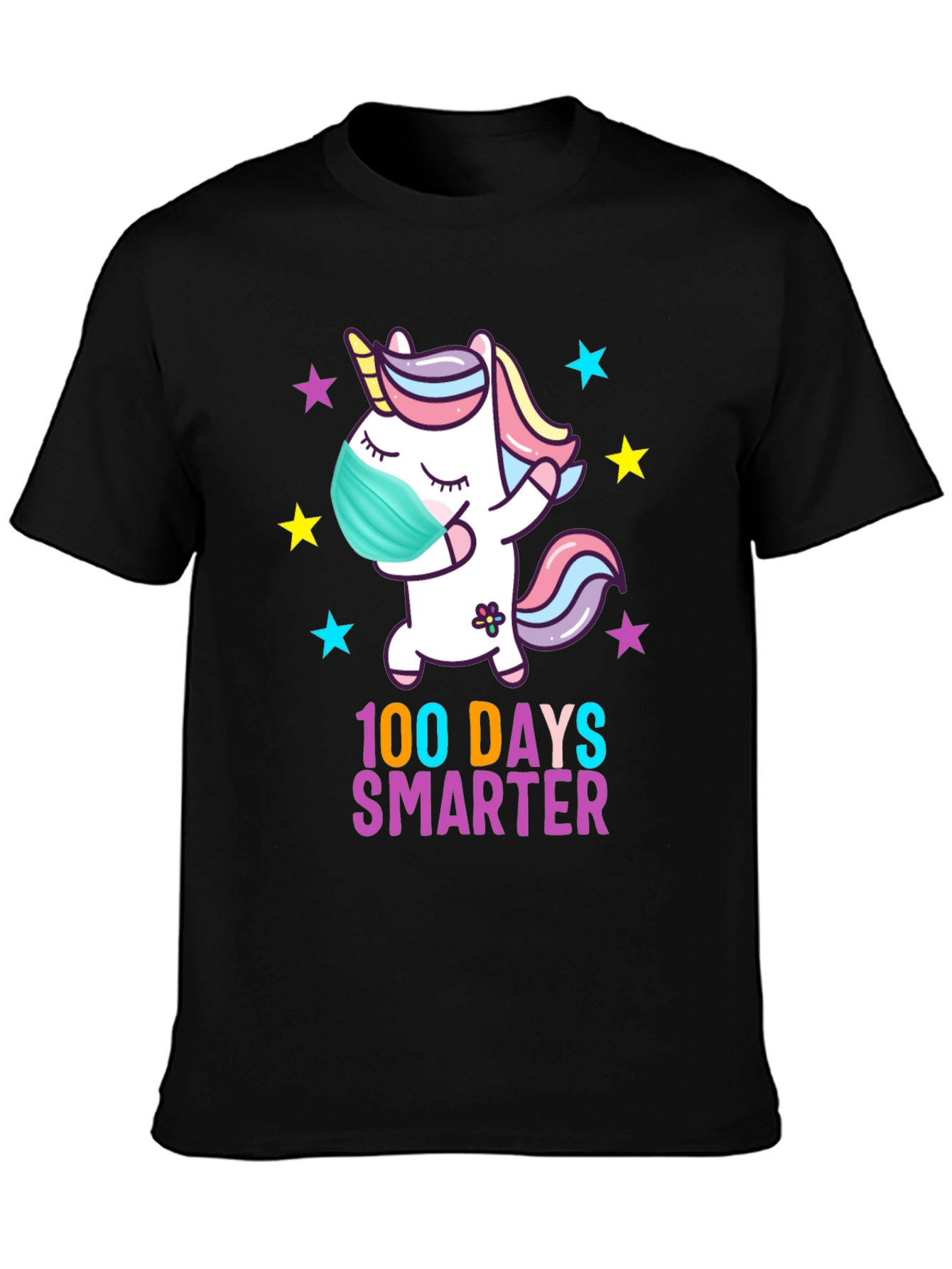 100 Days Smarter Unicorn T-Shirt