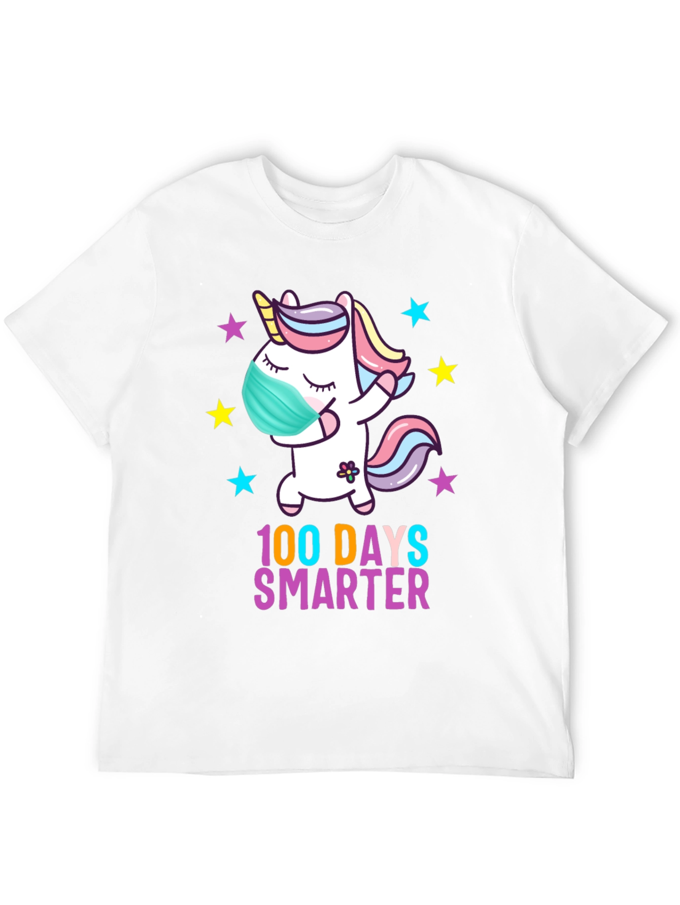 100 Days Smarter Unicorn T-Shirt