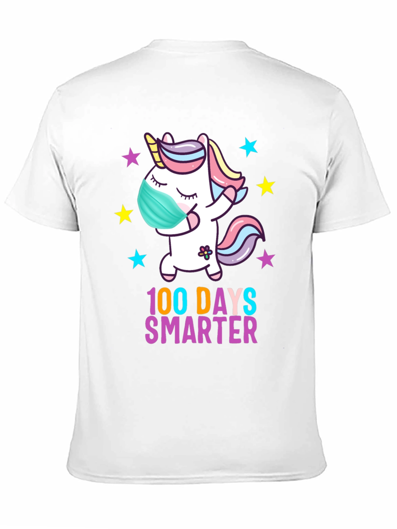 100 Days Smarter Unicorn T-Shirt
