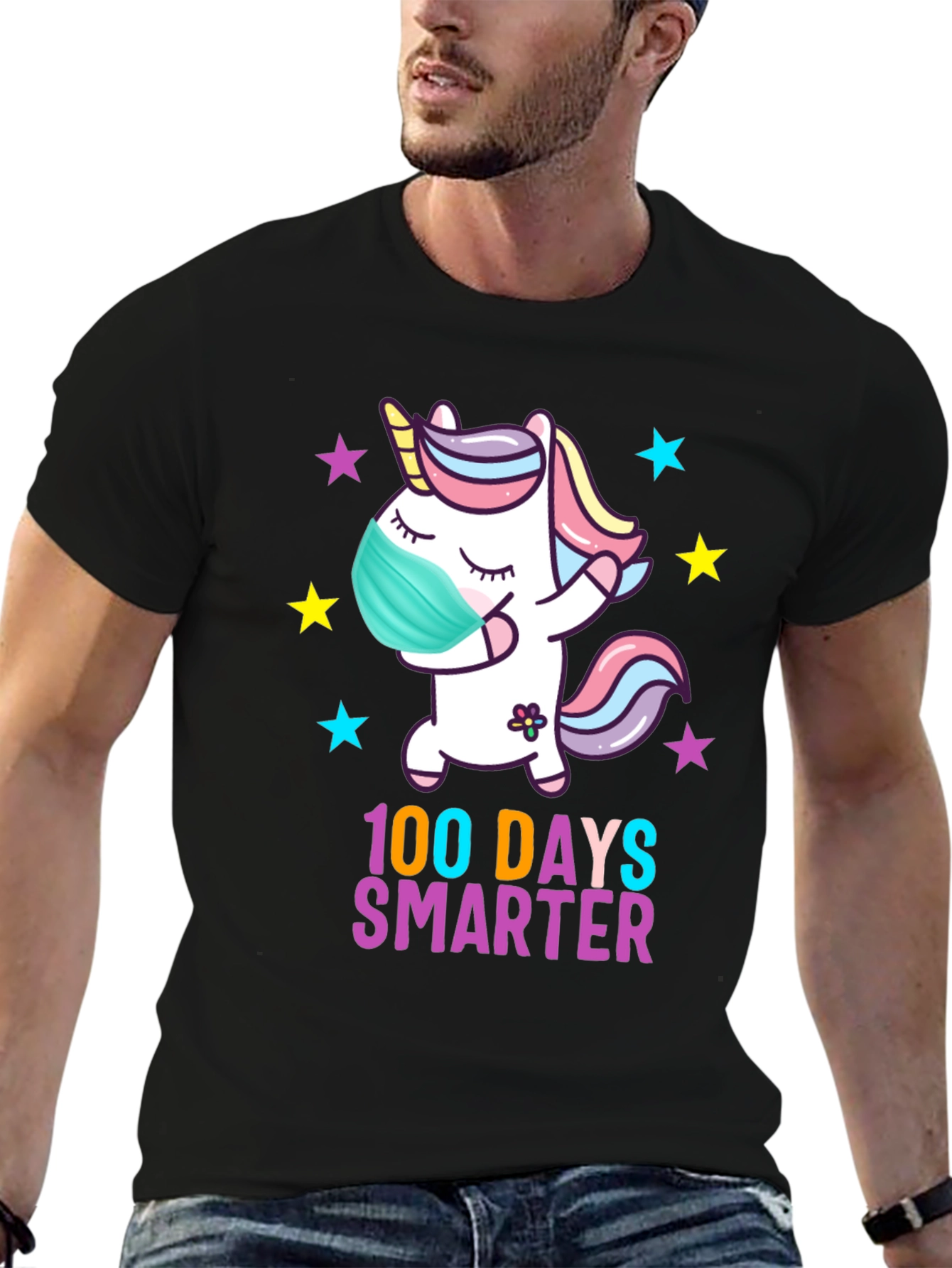 100 Days Smarter Unicorn T-Shirt