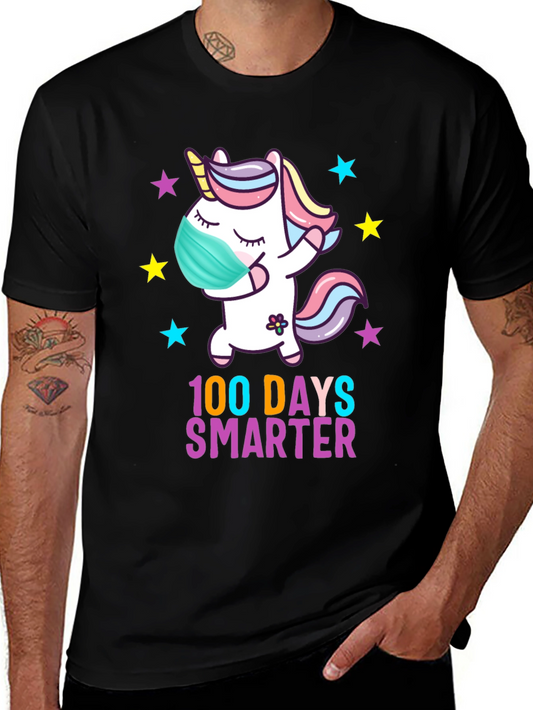 100 Days Smarter Unicorn T-Shirt