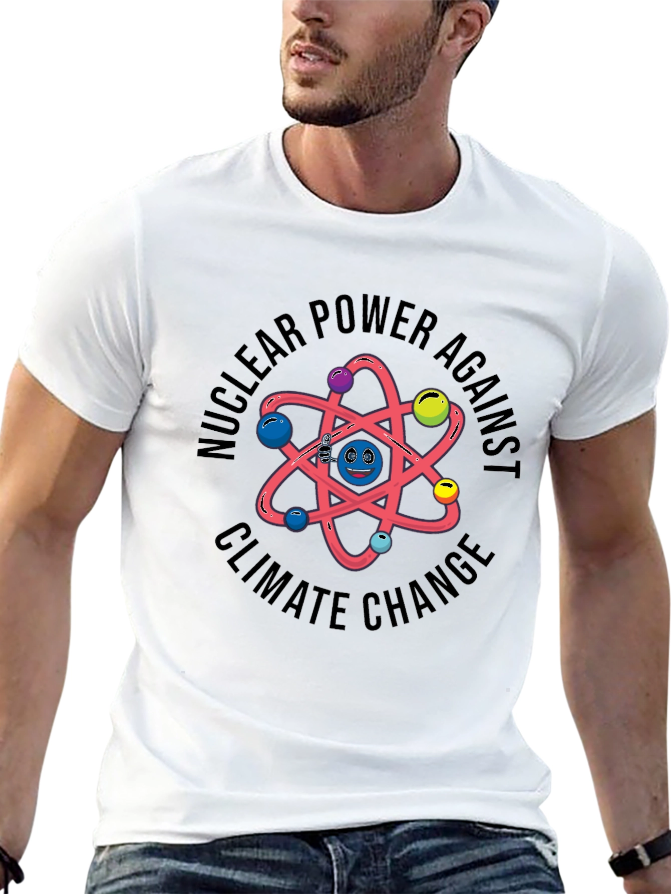 Nuclear Power Against Climate Change T-Shirt