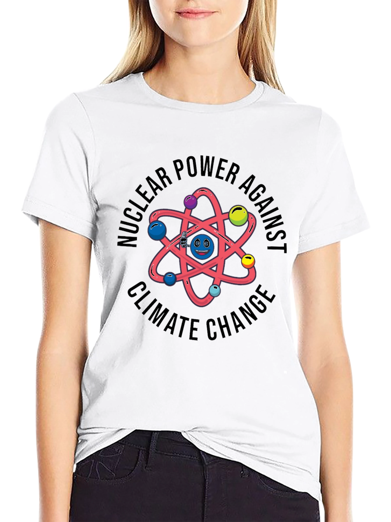 Nuclear Power Against Climate Change T-Shirt