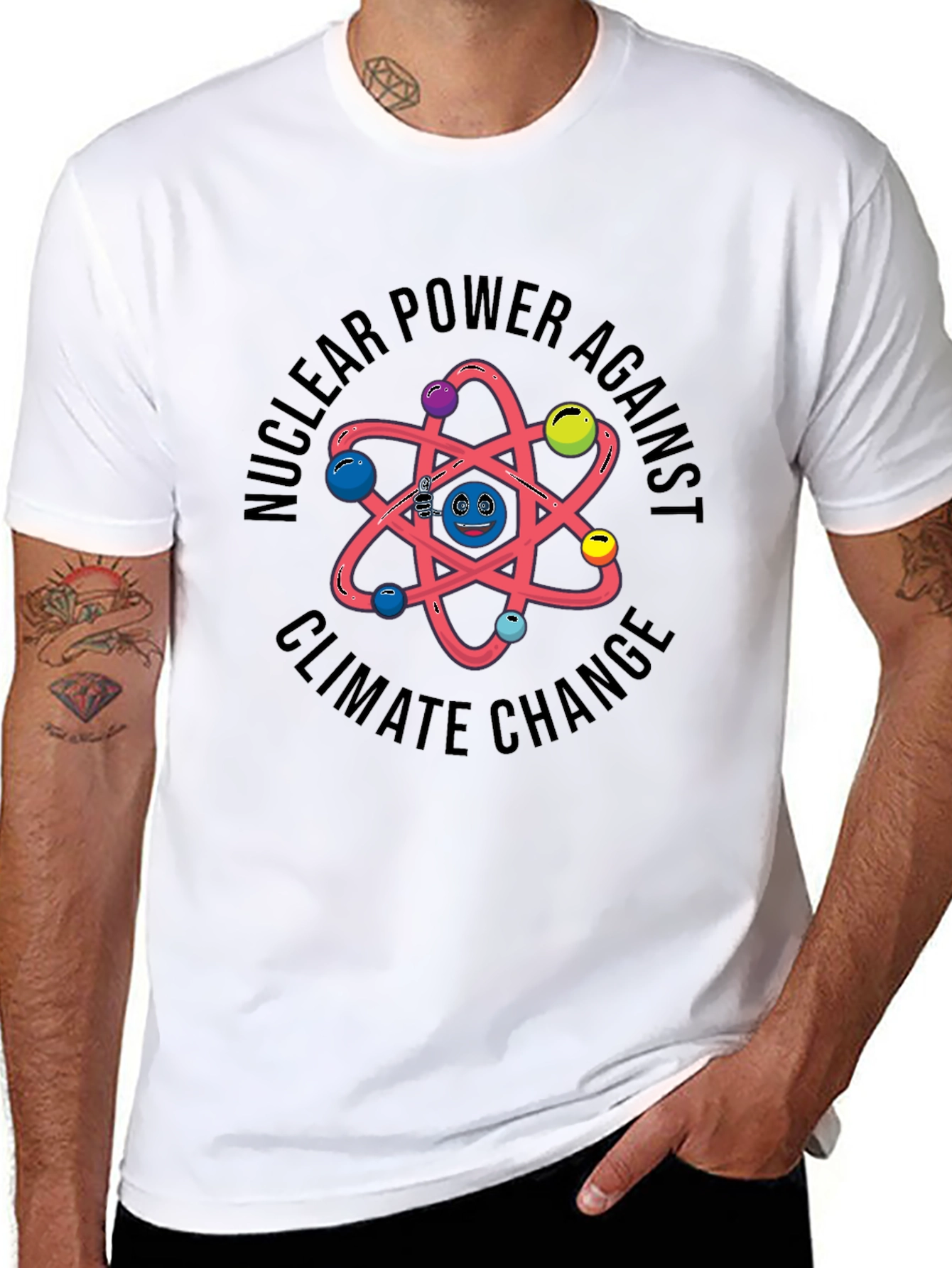 Nuclear Power Against Climate Change T-Shirt