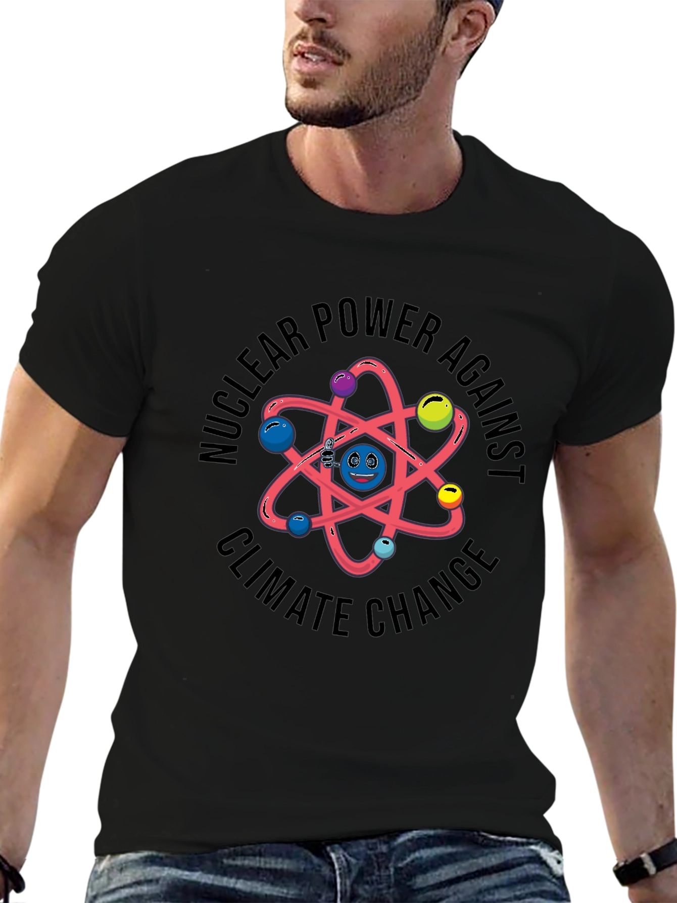Nuclear Power Against Climate Change T-Shirt