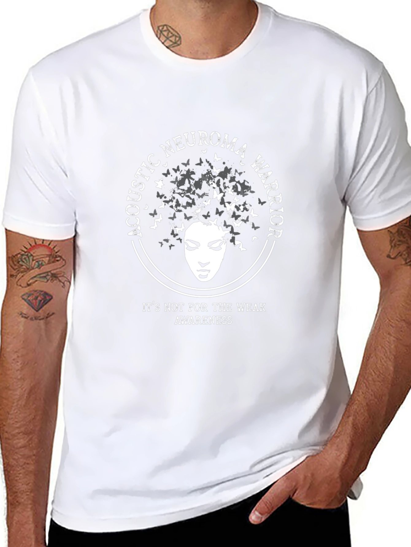 Acoustic Neuroma Warrior T-Shirt Awareness Tee