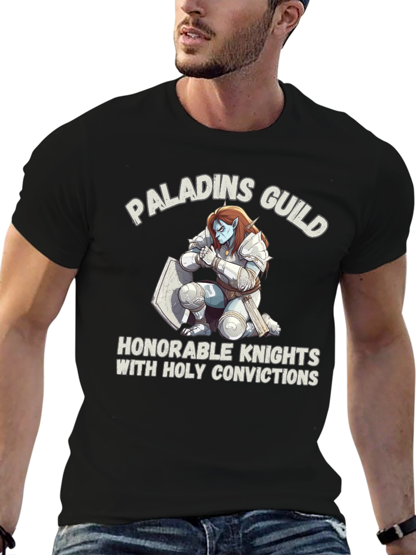 Paladins Guild T-Shirt: Honorable Knights Design