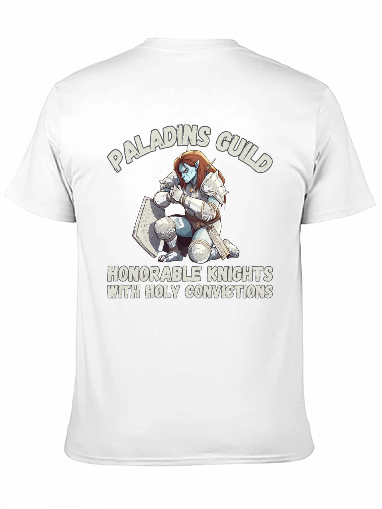 Paladins Guild T-Shirt: Honorable Knights Design
