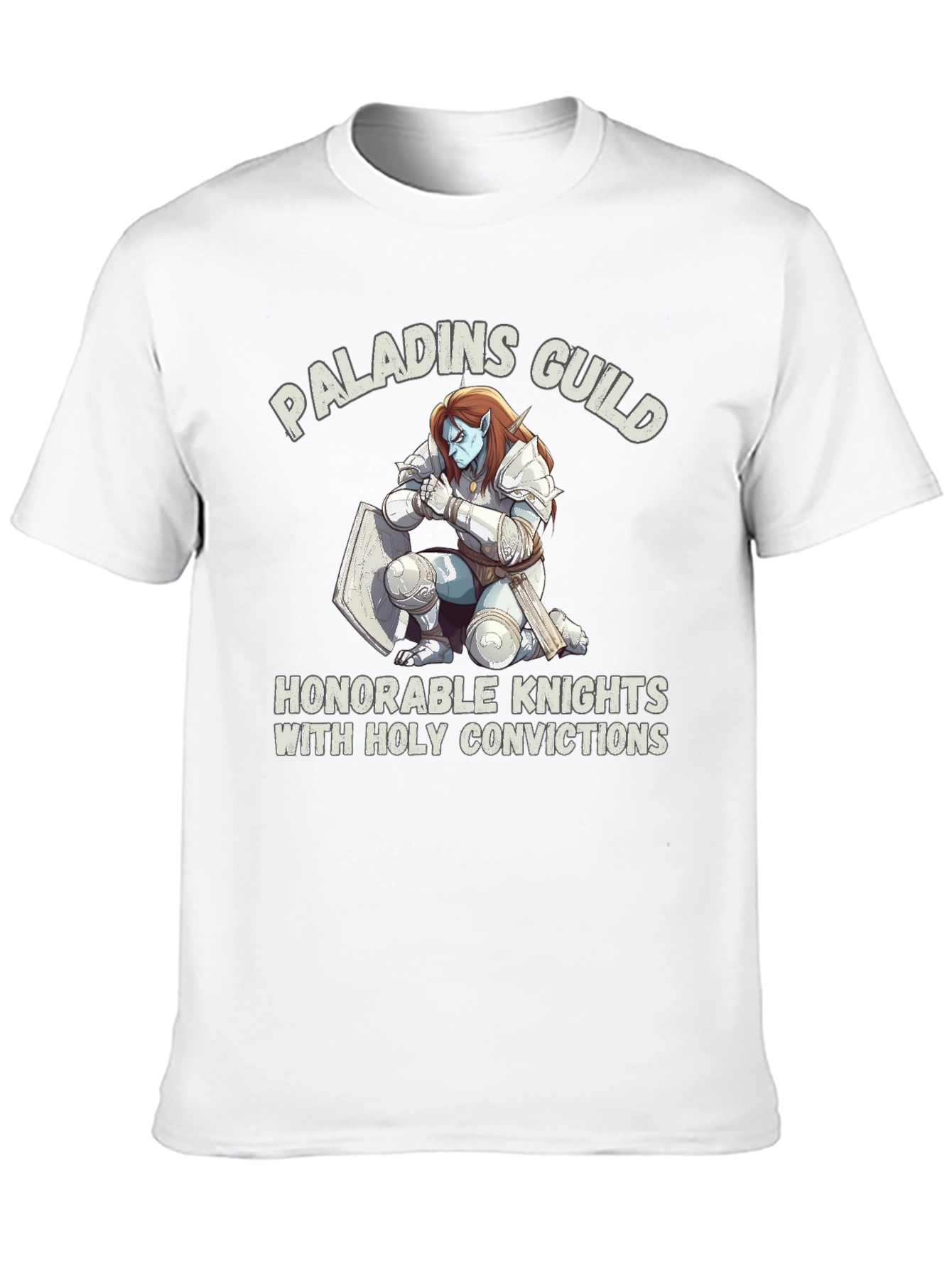 Paladins Guild T-Shirt: Honorable Knights Design