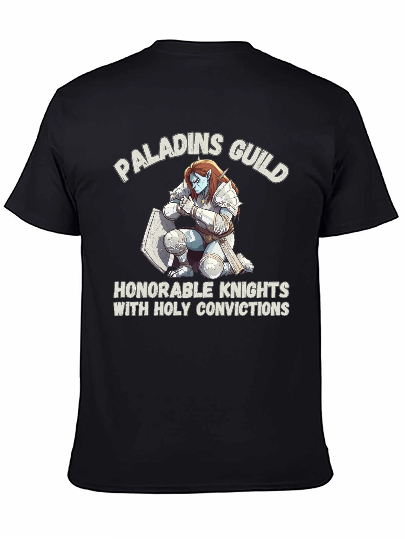 Paladins Guild T-Shirt: Honorable Knights Design
