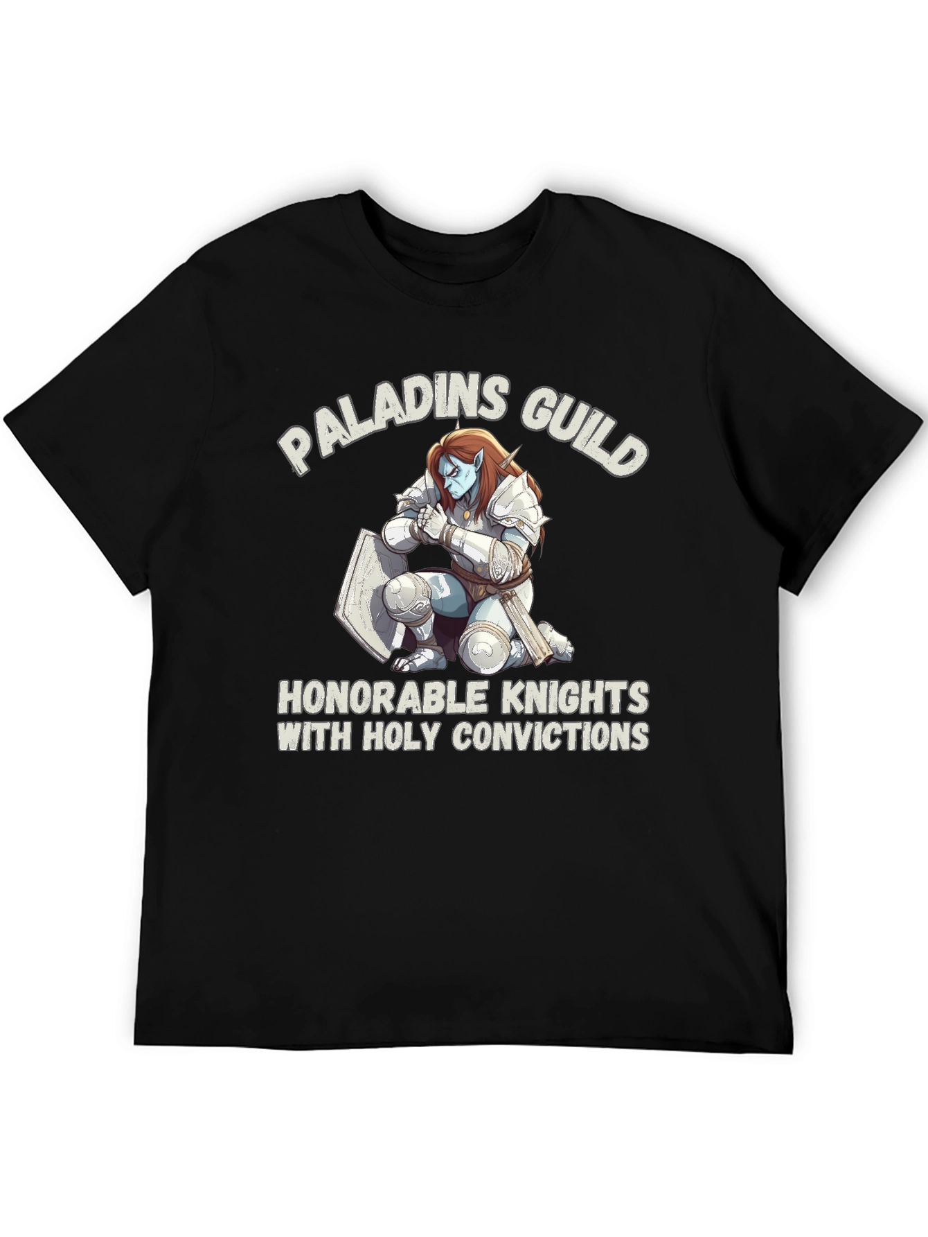 Paladins Guild T-Shirt: Honorable Knights Design