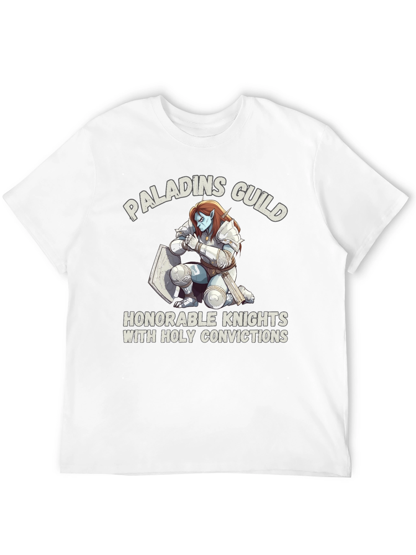 Paladins Guild T-Shirt: Honorable Knights Design