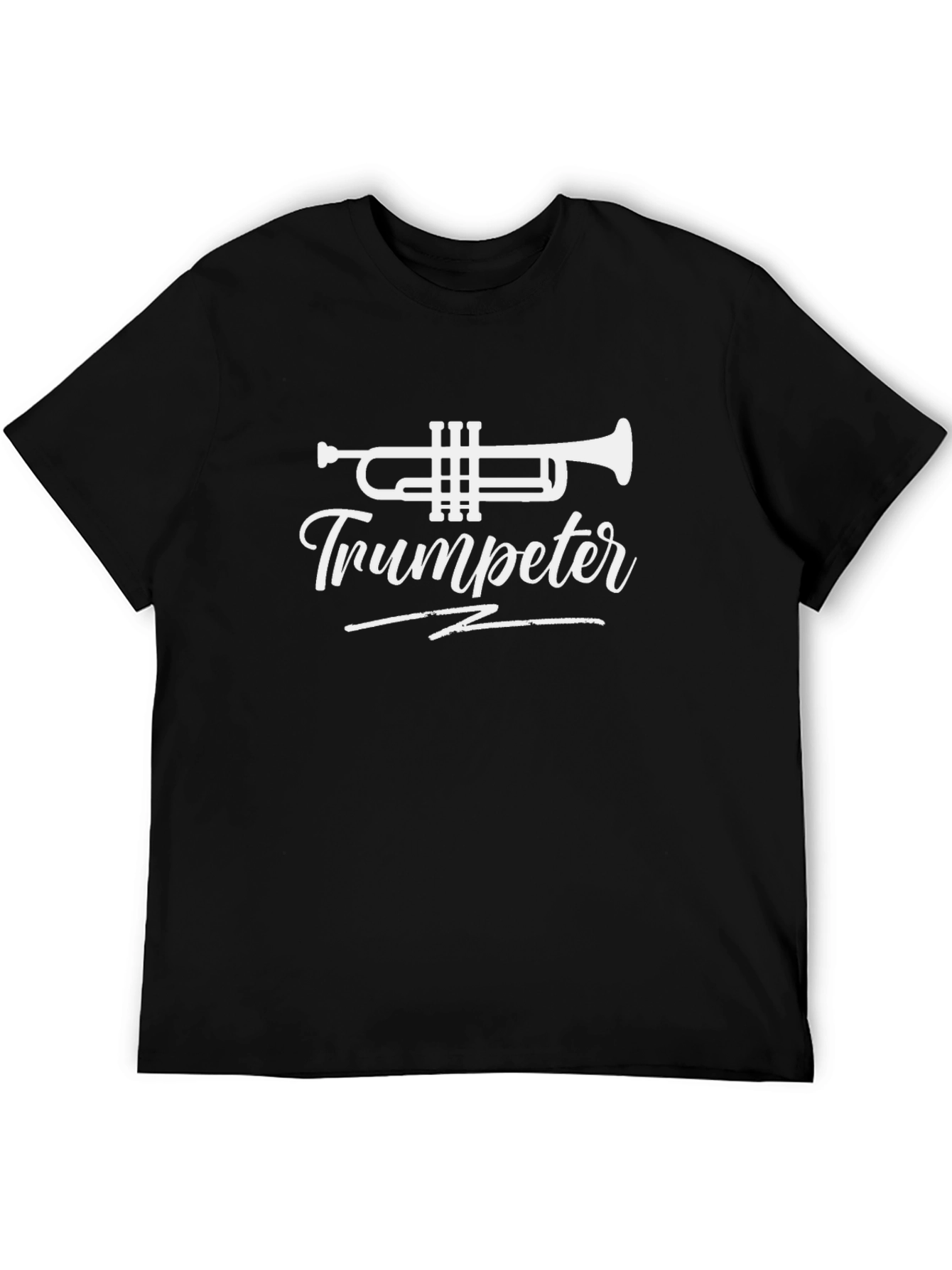 Trumpeter Graphic Tee - Musical Instrument T-Shirt