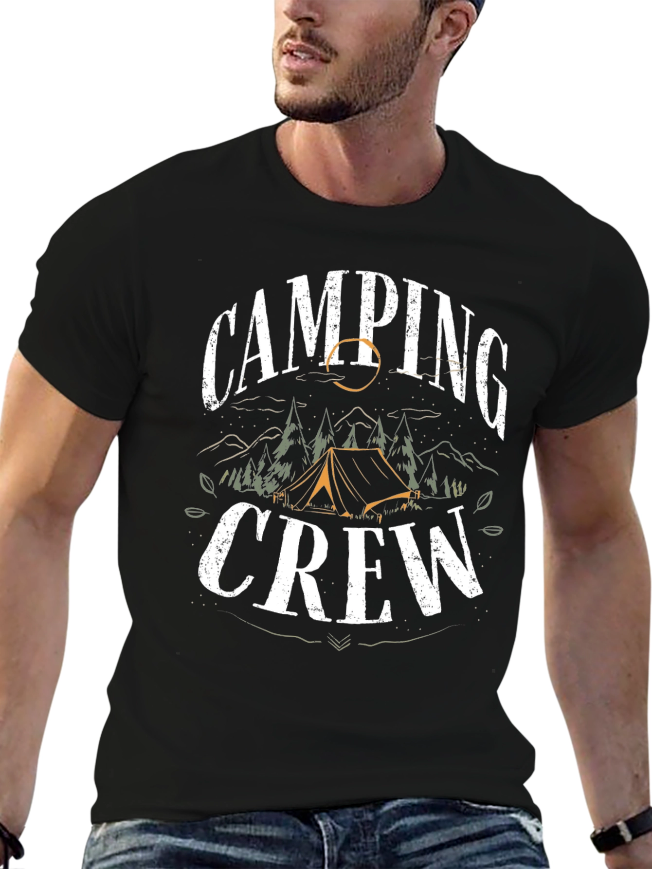 Camping Crew Graphic T-Shirt