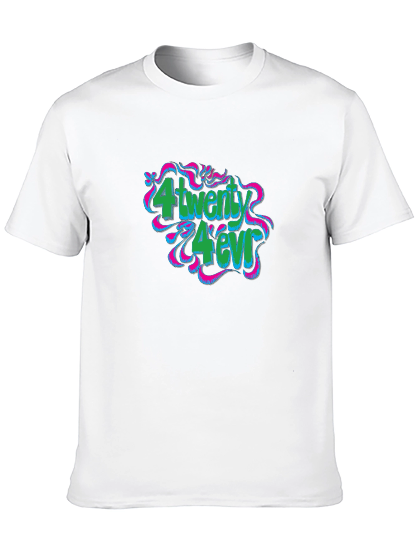 4Twenty 4Ever Black Graphic T-Shirt