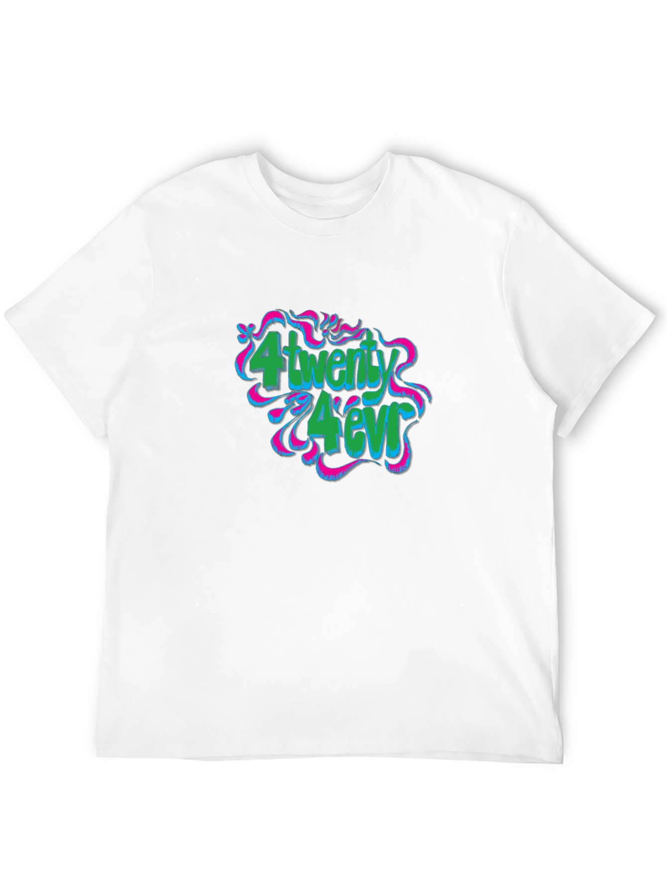 4Twenty 4Ever Black Graphic T-Shirt