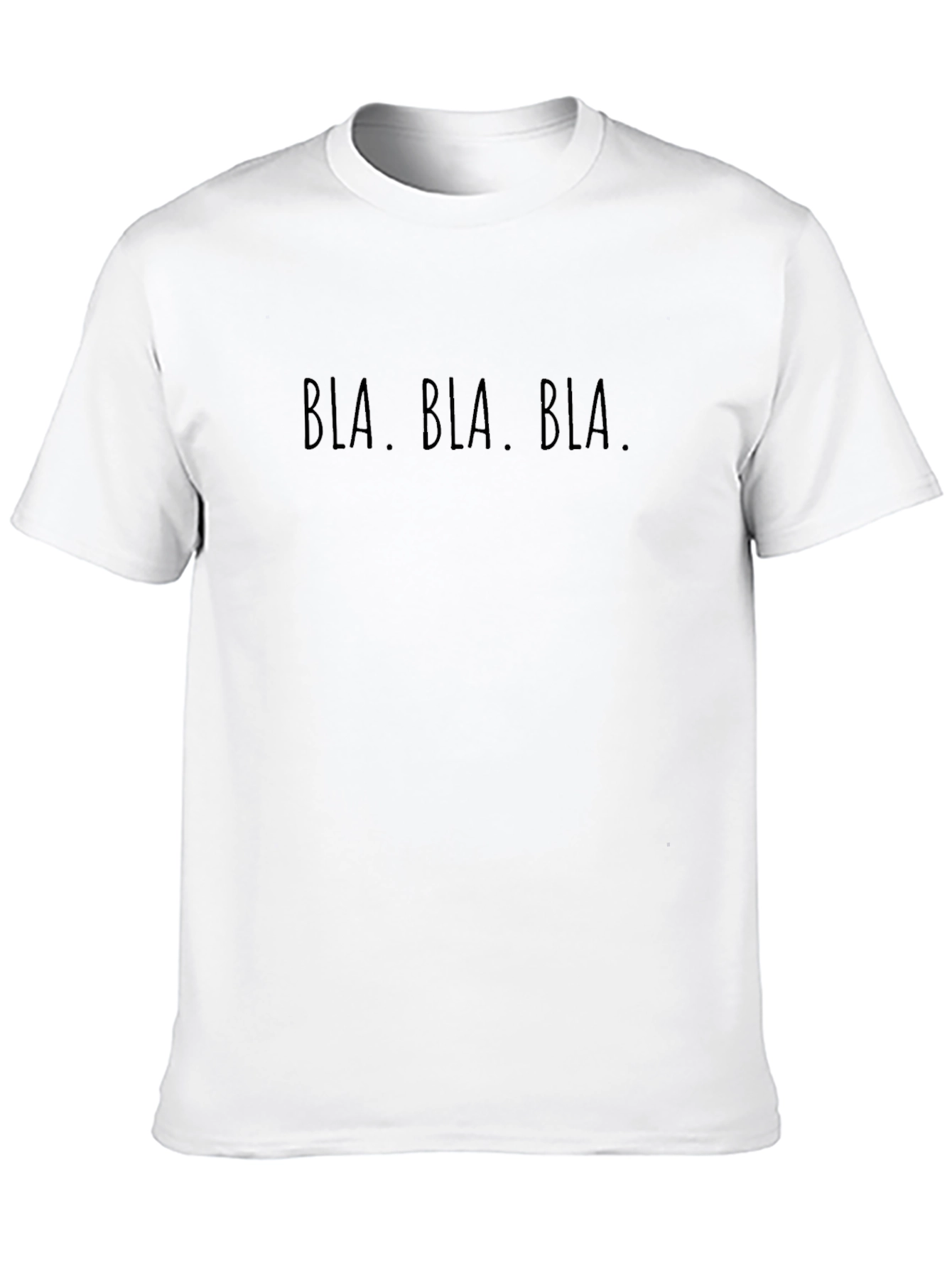 Bla Bla Bla T-Shirt Black Mens