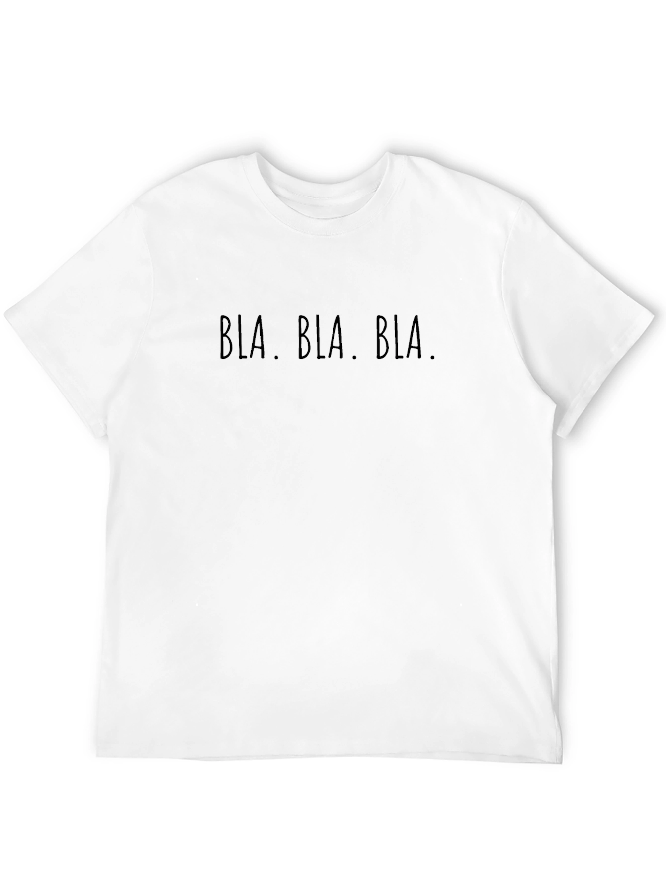 Bla Bla Bla T-Shirt Black Mens