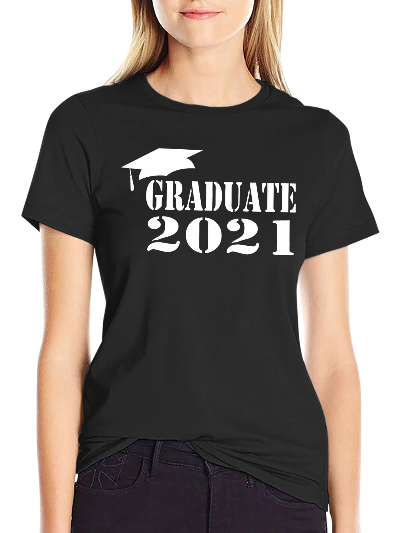 Graduate 2021 T-Shirt - Black