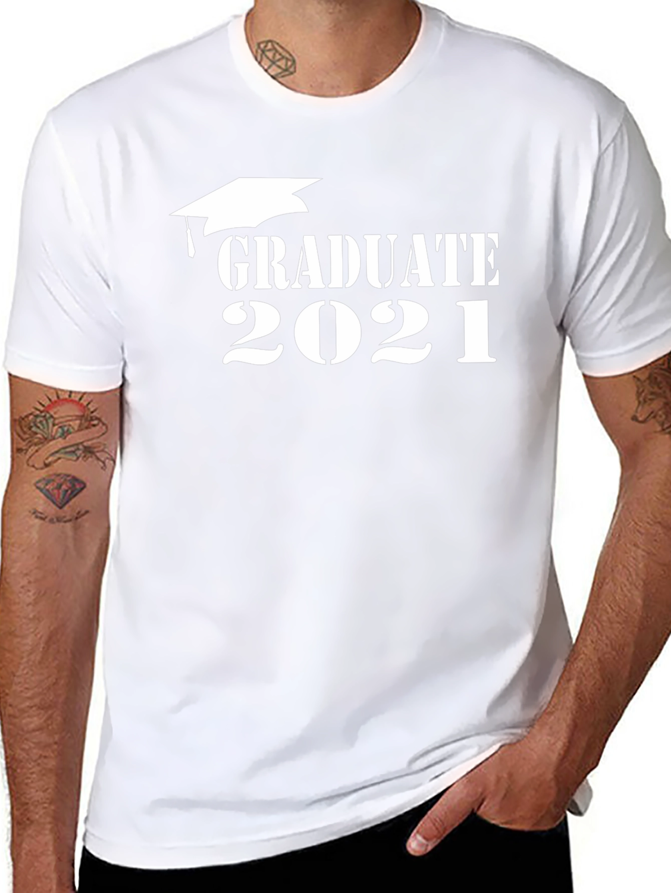 Graduate 2021 T-Shirt - Black