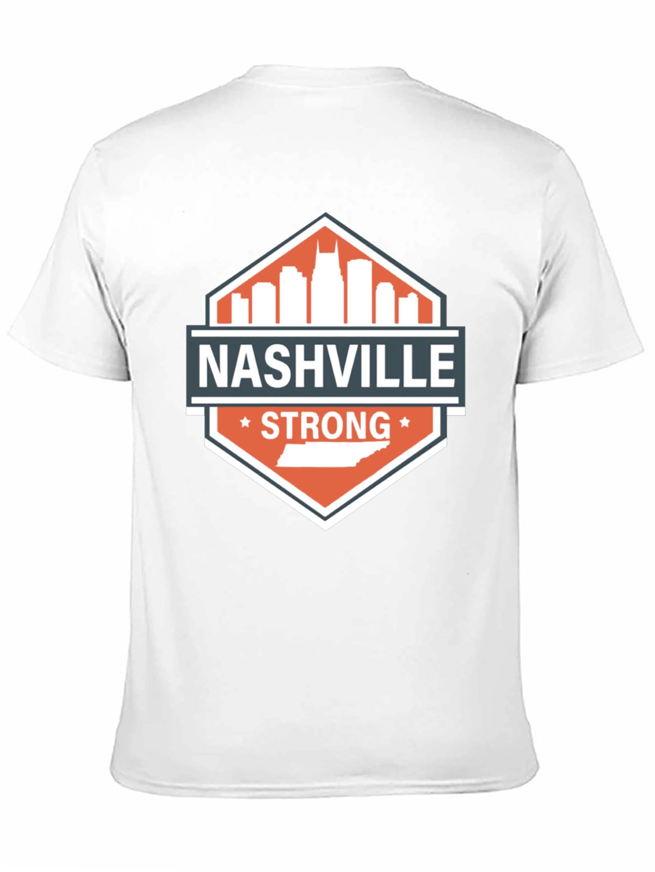 Nashville Strong Graphic Tee - City Skyline