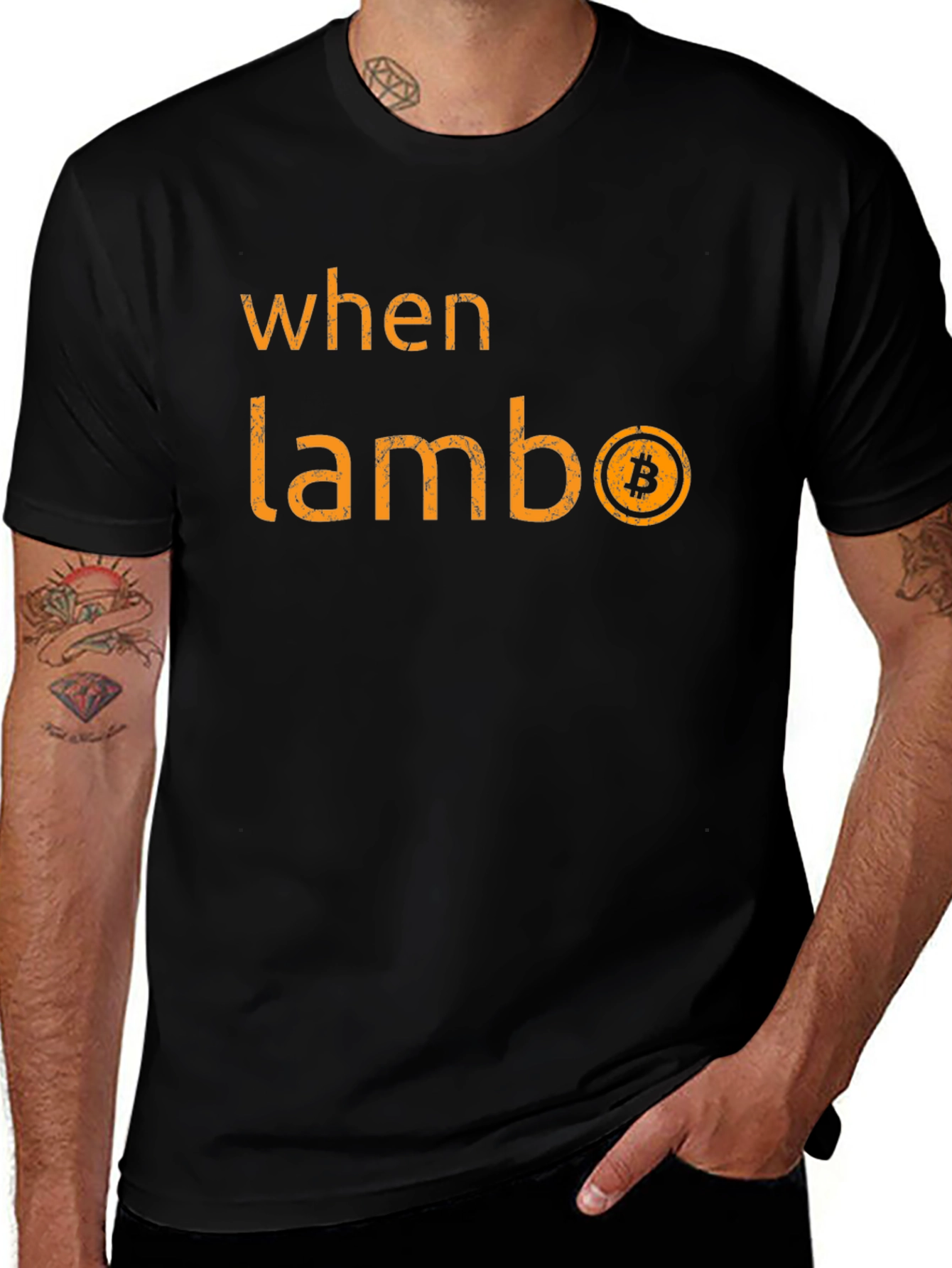 When Lambo Bitcoin Crypto T-Shirt