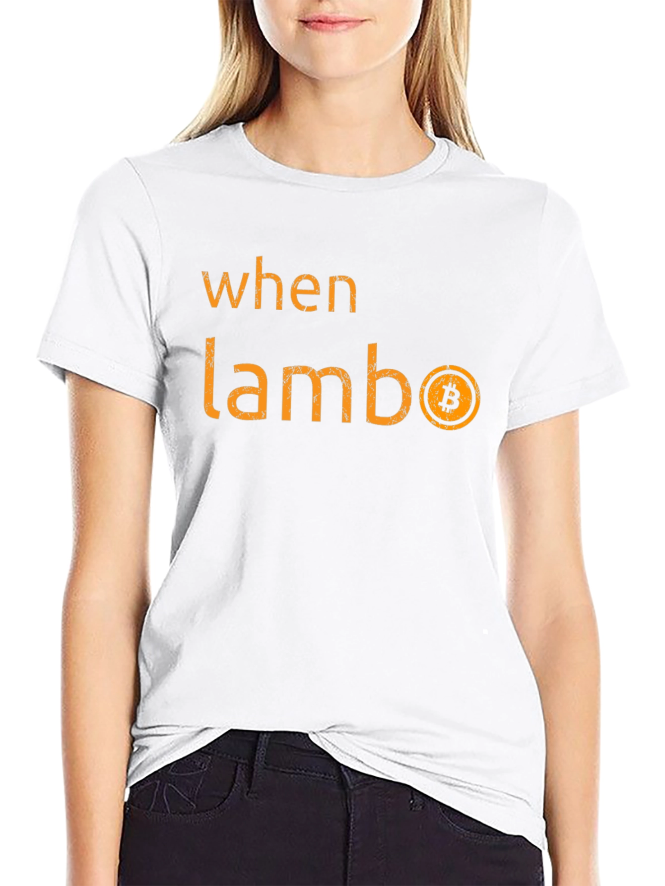 When Lambo Bitcoin Crypto T-Shirt