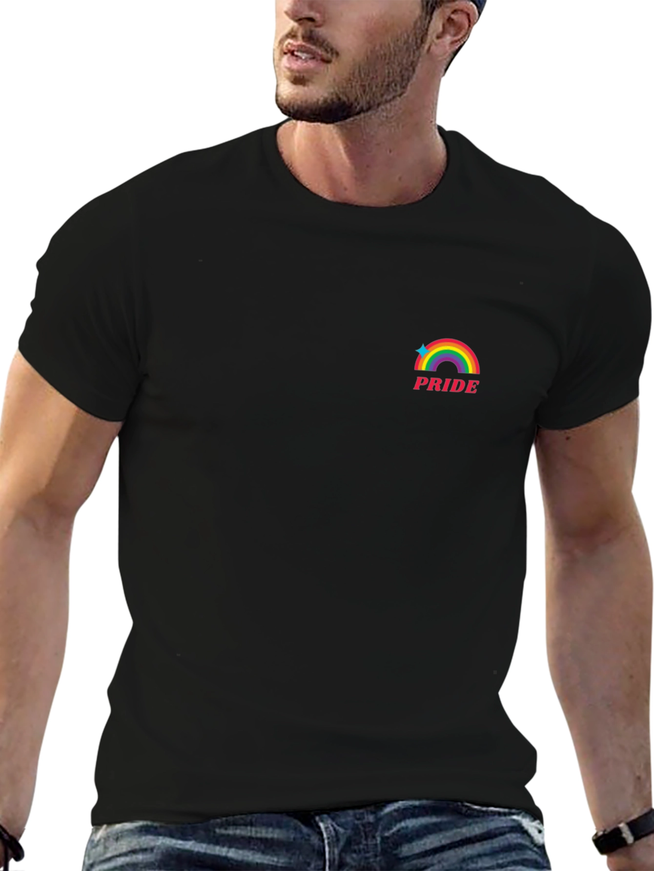 Pride Rainbow Graphic Tee