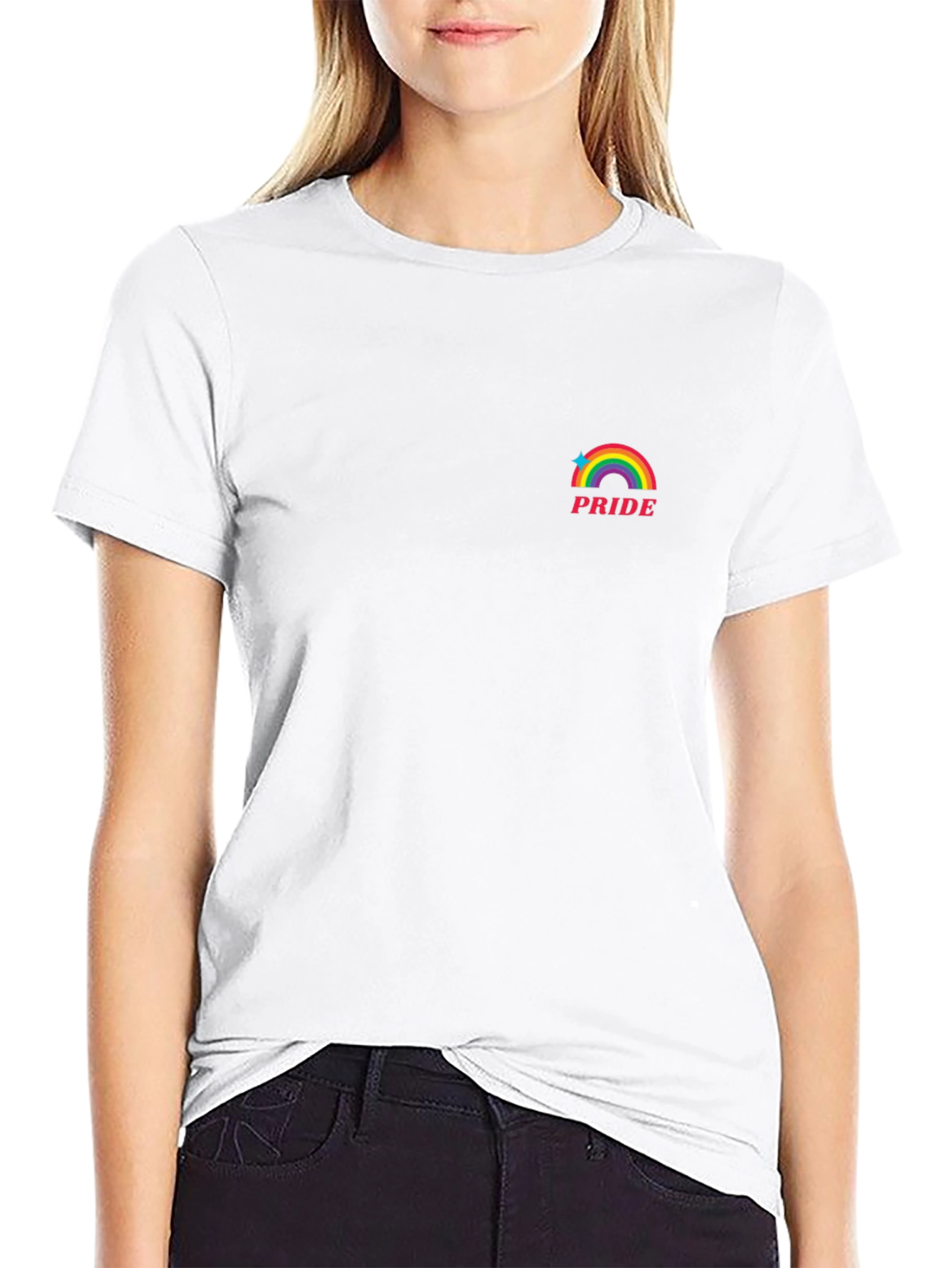 Pride Rainbow Graphic Tee