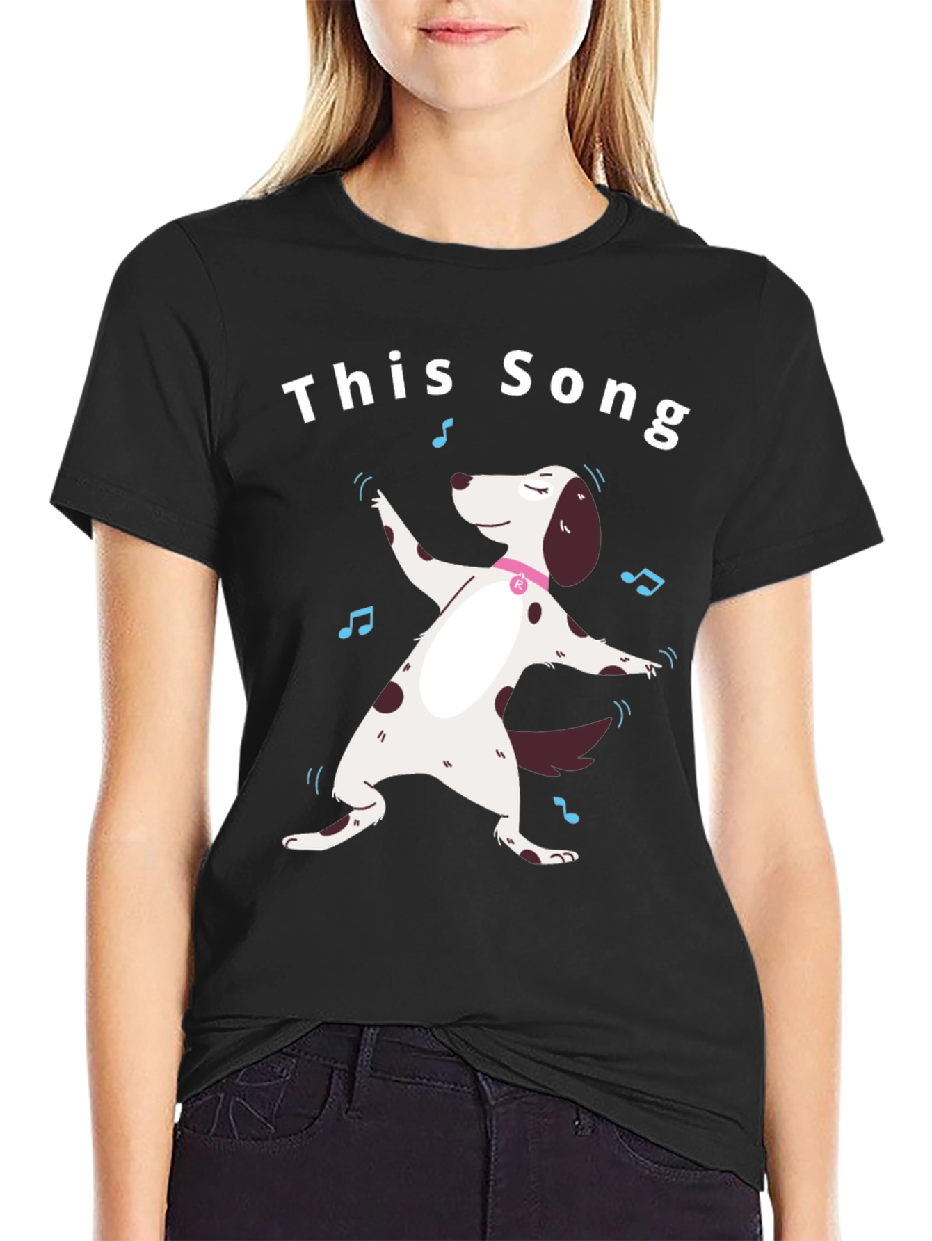 This Song T-Shirt - Dancing Dog Design