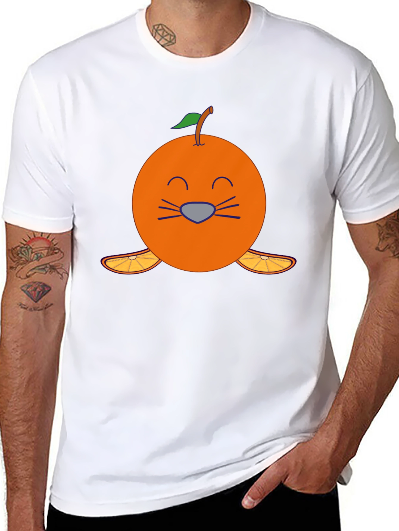 Orange Seal Funny Graphic T-Shirt