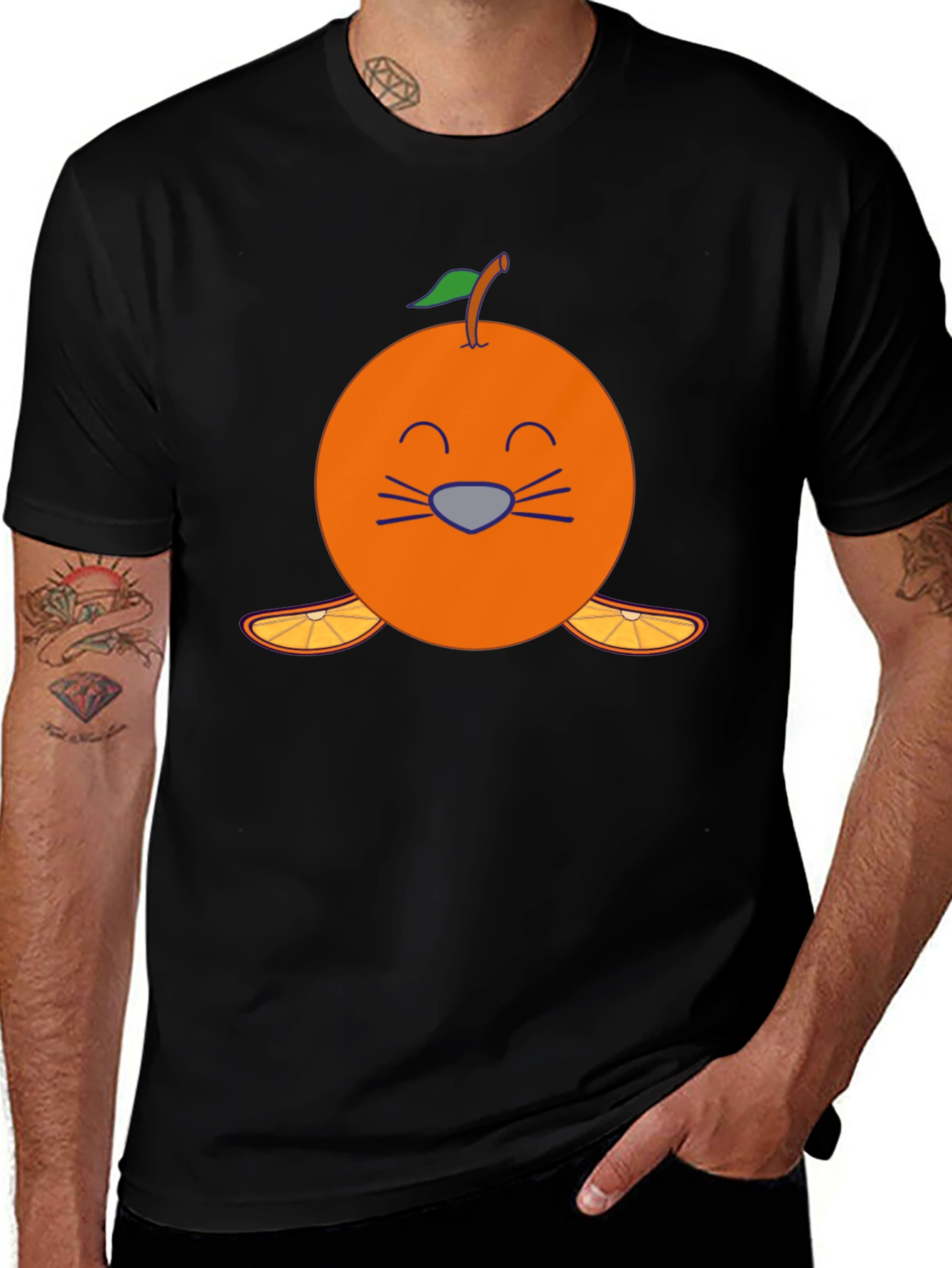 Orange Seal Funny Graphic T-Shirt