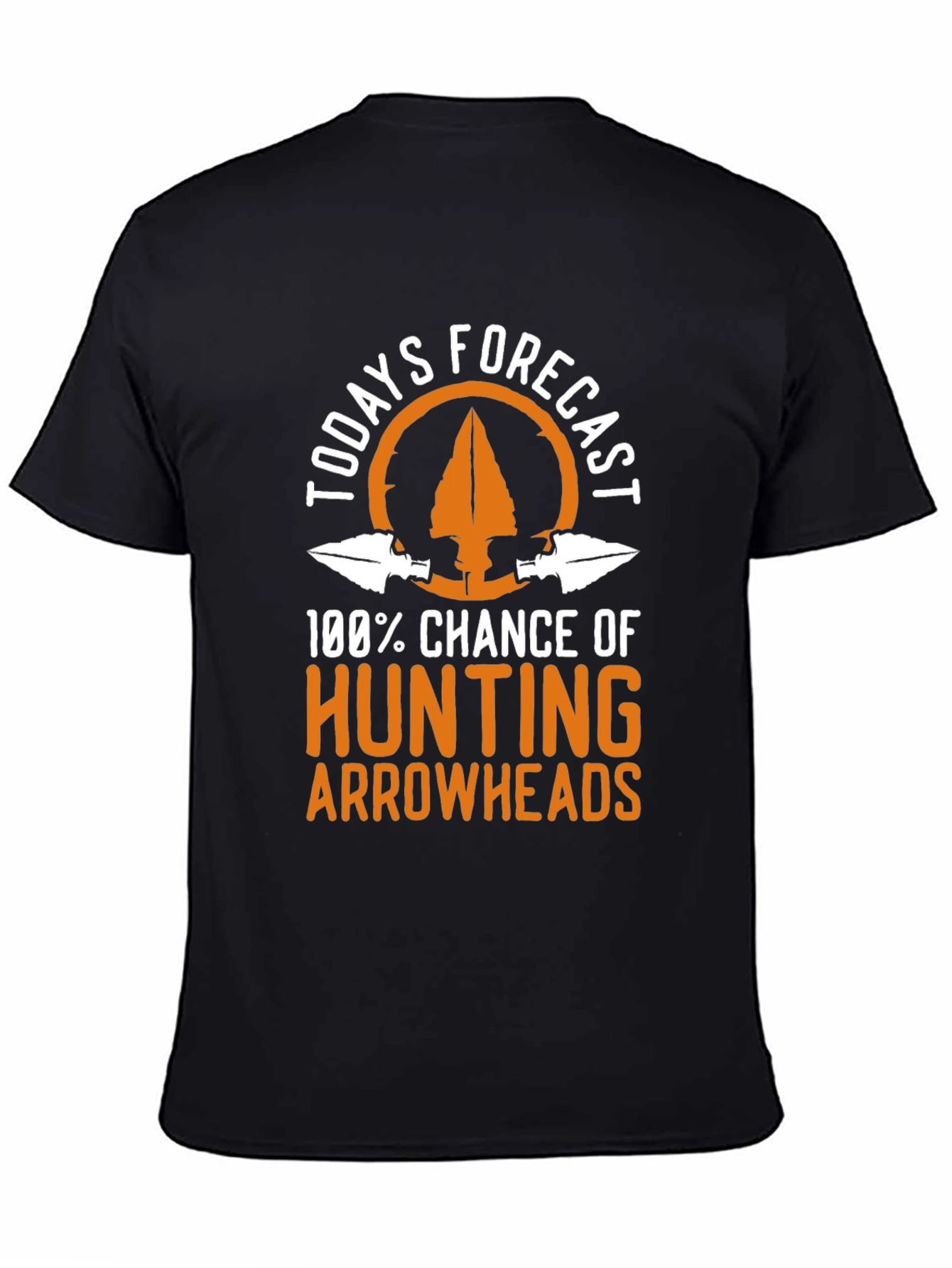 Hunting Arrowheads Forecast Graphic T-Shirt