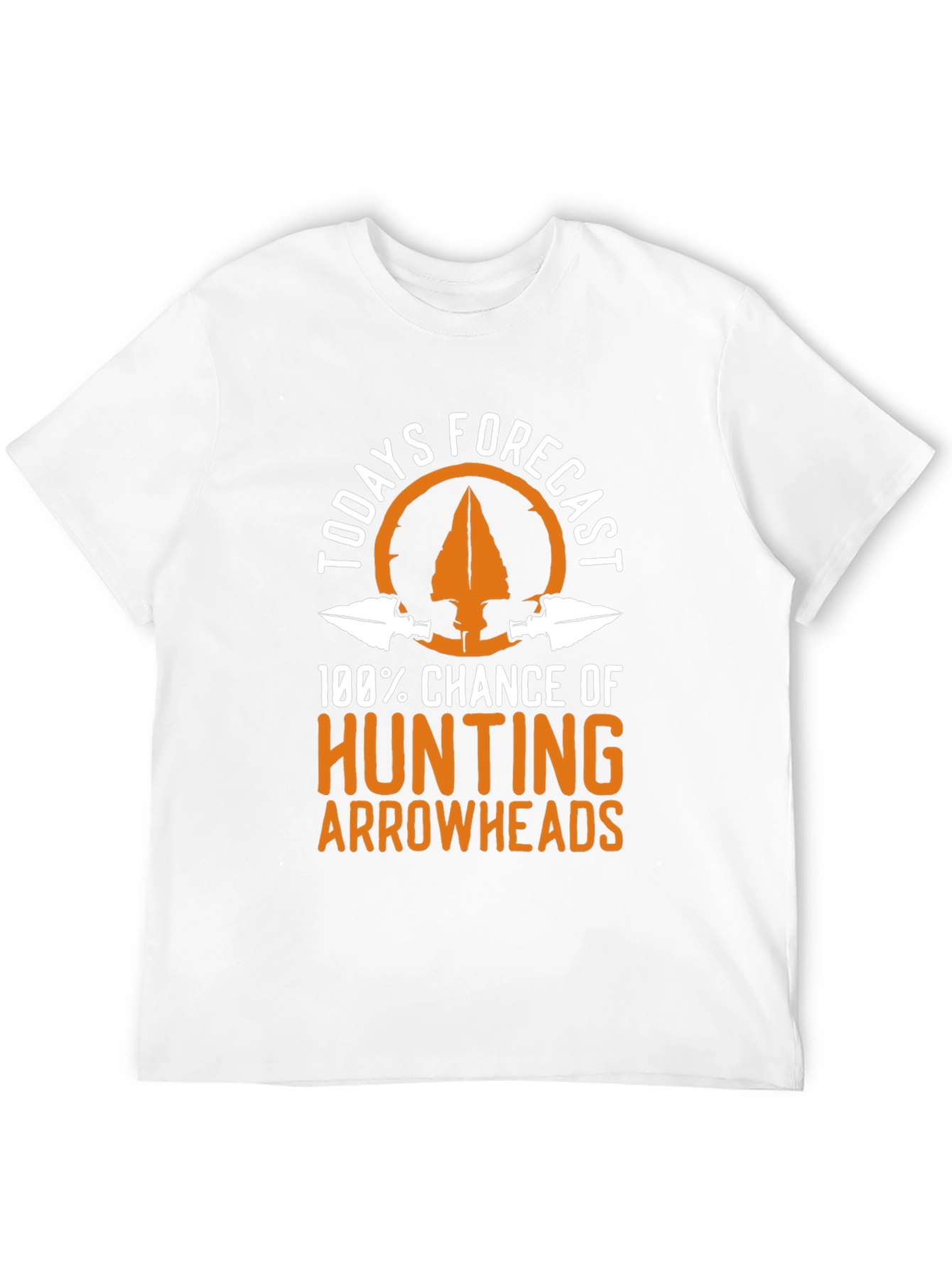 Hunting Arrowheads Forecast Graphic T-Shirt