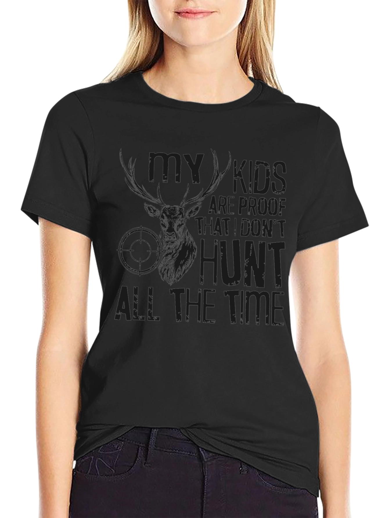 Hunting Dad Joke T-Shirt: My Kids are Proof
