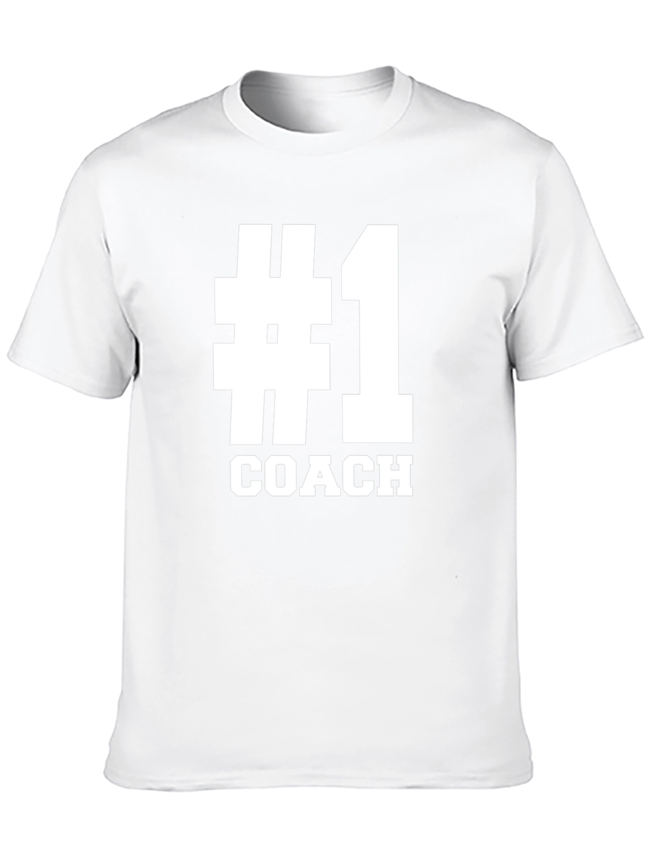 Number One Coach Black T-Shirt